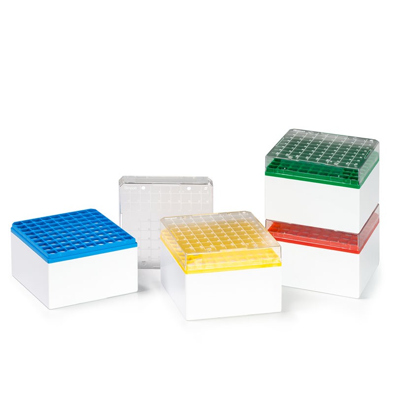 T314-581 - Cryostore™ Storage Boxes for 81 cryogenic vials of 3 to 5 ML -  Simport